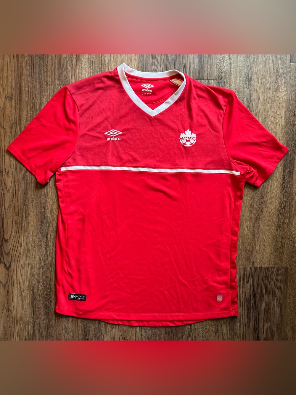 Umbro Canada Soccer 2015 Jersey Men’s XL